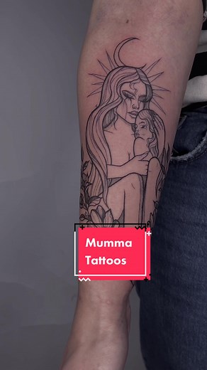 Empowering Goddess Tattoos by Ruby Rose in Brighton