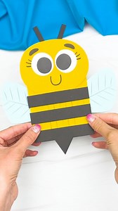 🐝 Fun Bee Craft For Kids ✂️ Grab the template on the blog | Simple Everyday Mom
