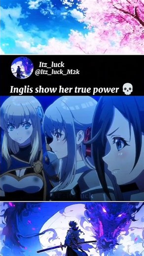 Inglis show her true power ☠️🔥 ~ Reborn to Master the Blade EP3 #anime #animeedit