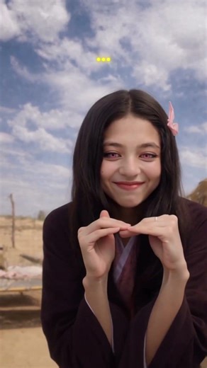 Nezuko Kamado in Real Life! ✨ #demonslayer