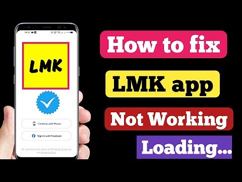 How To Fix LMK Not Working | lmk not working | lmk something went wrong | lmk app not working