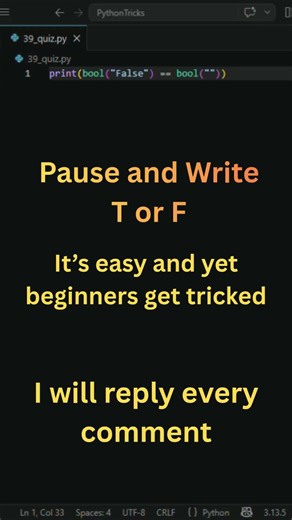 Python Quiz (String) #coding #programming #python