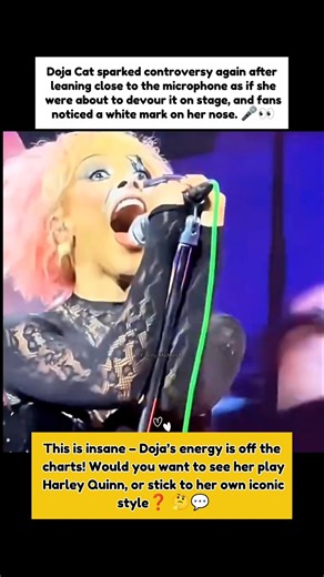 Doja Cat Goes Viral After Fans Notice White Mark During Live Performance🎤