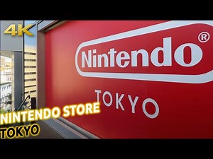 This is everything Nintendo is selling at its huge official store in Tokyo · Japan in 4K