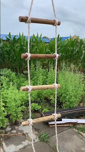 How to make rope ladder #shorts