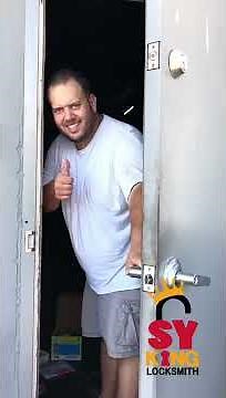 Converting A Commercial Lever Handle to an Electronic DL2700 Trilogy by AlarmLock