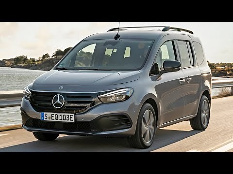 2024 Mercedes EQT 200 | Electric Small Van | Driving, Exterior & Interior