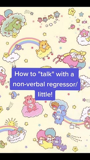 A little bit about non-verbal regressing! This can also be pet regression! #agere #ageregression #ageregressor #littlespace #safespace #petre