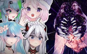 4 Anime Girls vs Scary Disgusting Creatures [GTFO]