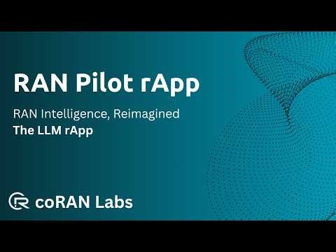AI-Powered RAN Pilot rApp