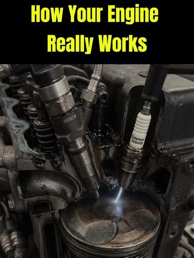 What Happens Inside Your Engine?🚗