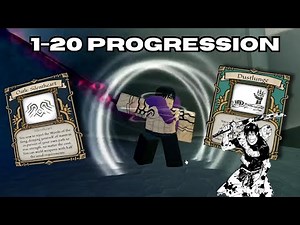 [Deepwoken] THE BEST TOJI PROGRESSION (1-20)