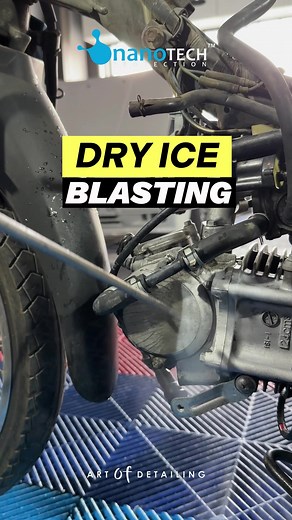 DRY ICE BLASTING: Ultimate Degreaser Nanotech Process