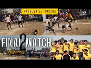 Boys kabaddi final mtch Rajhena vs gorkha.rastra pati running sild dang ghorahi narnpur 2082