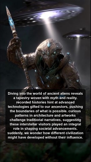 Explore how ancient aliens may have influenced advanced technologies, architecture, and societal advancements. Discover the curious patterns challenging our understanding of civilization's development and interstellar connections. | Alien Radar | Facebook