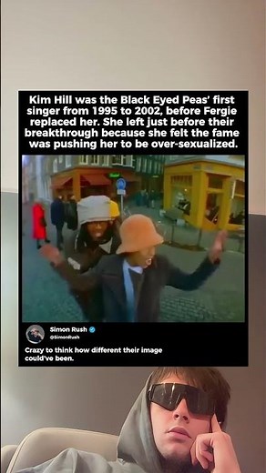 Kim Hill was the Black Eyed Peas' first singer from 1995 to 2002, before Fergie replaced her. She