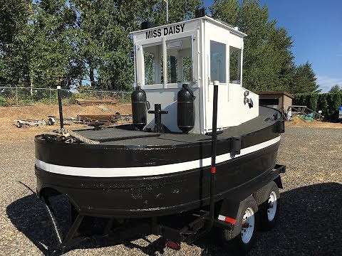 1950 17' Pond Tug with Trailer for Sale in Portland, Oregon