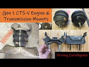 Driveline Vibration Caused By CTS-V Motor & Transmission Mount Failure: 1st Gen ‘03-‘07 CTS & CTS V
