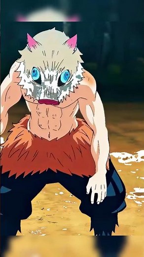 Inosuke Hashibira 🐗🔥 | The Wildest Beast of Demon Slayer