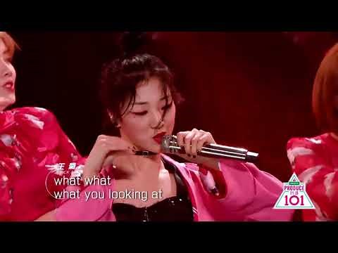 PRODUCE 101 CHINA - 中國話 Chinese rap stage [ENG/PINYIN]