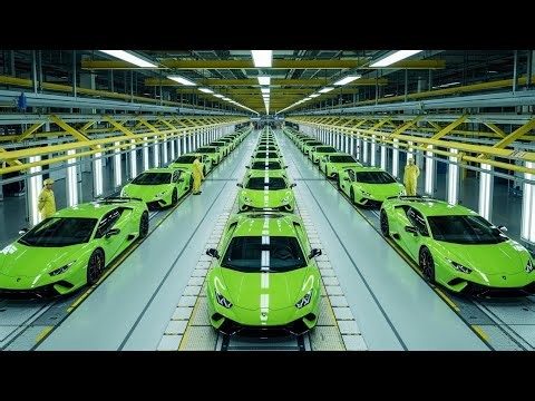 Inside the Lamborghini Huracan Factory – (Full Process) How V10 Supercars Are Built