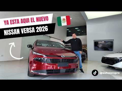 The new 2026 Nissan Versa is here! 🇲🇽 Brutal redesign + Is it worth it?