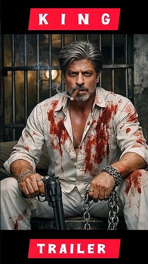KING Trailer 🔥 Shah Rukh Khan in Deadly Action | Upcoming Bollywood Blockbuster #ytshorts #king