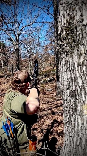 Shooting at SHOT 3D experience a 2025 #archery #thumbrelease #bowhunting #hunt #bowhunt ￼