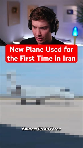New Plane Used for the First Time in Iran