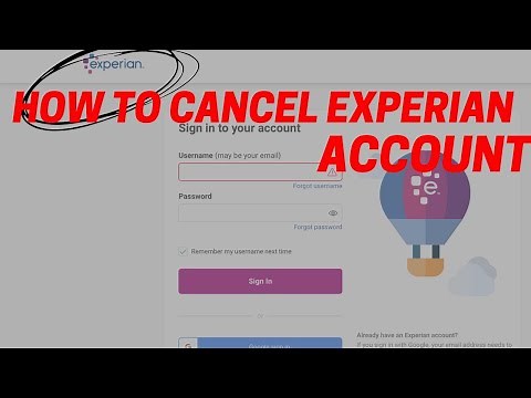 HOW TO CANCEL EXPERIAN MEMBERSHIP