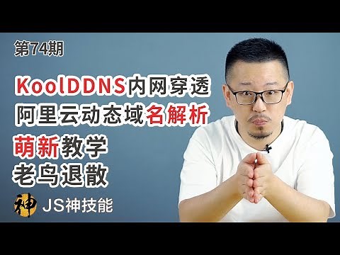 KOOL DDNS内网穿透/阿里云动态域名解析/没有公网IP可以在家自由访问公司网络（萌新教学老鸟退散）