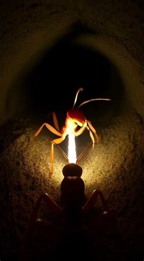 Inside an Ant Colony POV 🐜 | Real Micro Camera Footage from a Sand Ant