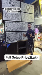 ₹2Lakh Only Full Heavy Dj Setup At S.K.ELECTRONICS #djviral #djset #djlover #dj #soundsystem #djshop #skelectronics | Djshop Saif SK