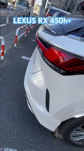 【LEXUS RX 450h+】5代目RX エアロ装着車のようですがかっこいいなと思った。ちなみに初代ハリアーに乗ってました。#lexus #lexusrx450h