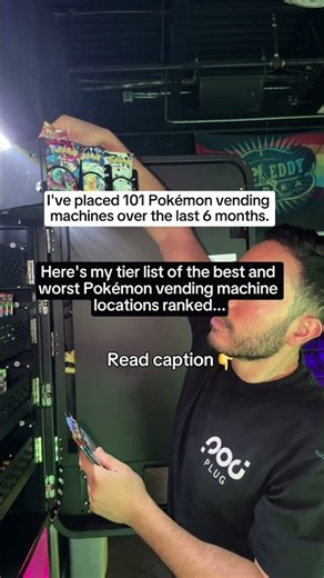 Where to Place a Pokémon Vending Machine in 2026 Full Tier List