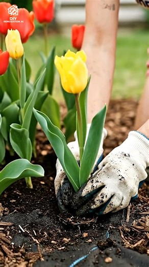 DIY Heart-Shaped Flower Bed Transformation 🌷| Simple Front Yard Garden Idea
