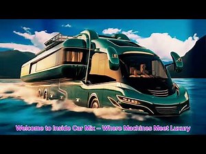 Water RV That Turns Into a Boat! Amphibious Luxury Bus Full Tour & Review 🚐🌊