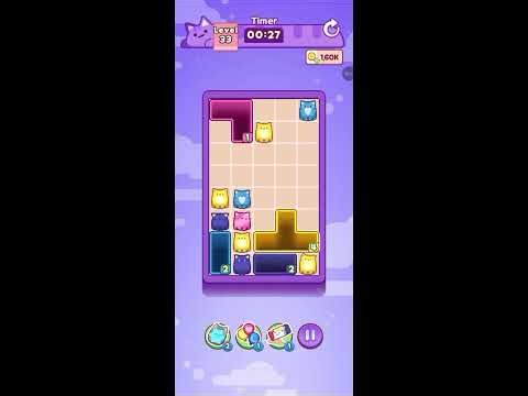 Drop the Cat! Level 33 solution walkthrough