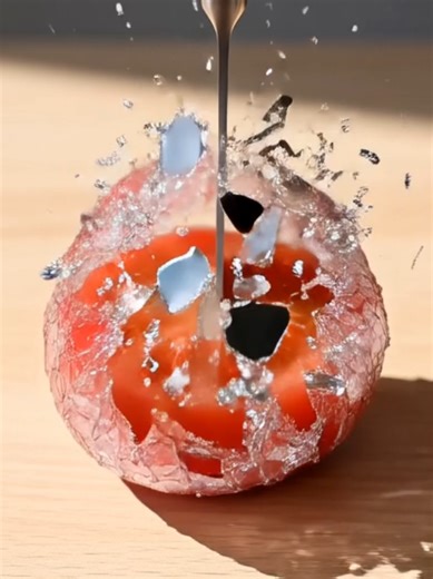 Watch This Tomato Explosion! 🤯