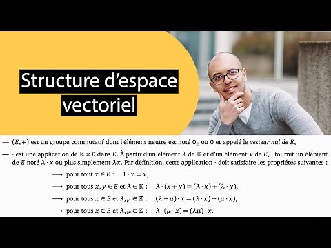 Structure d'espace vectoriel - cours complet