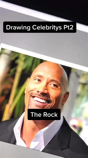 Drawing the Rock #fyp #viral #getvhral #foryoupage #foryou #foru #foryoi #featureme #therock #photoshop #adobe #adobeillustrator