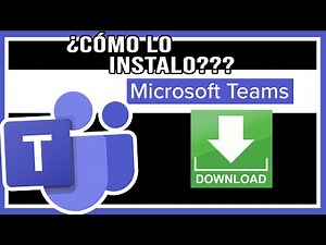 Como descargar e instalar Microsoft Teams 🤓 en un minuto | Tutorial