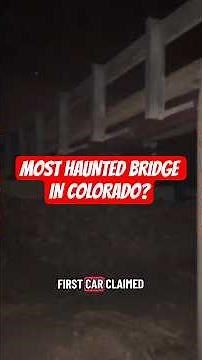 Most Haunted Bridge in Colorado? #hauntedplace #hauntedcolorado #thirdbridge #spookystories