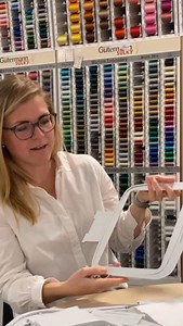 Meet the Free Arm Hoop and Special Techniques Hoop designed to take advantage of the new capabilities on the Designer Epic™ 3 sewing and embroidery machine! Stina Petersson from our Research & Development Center tells you all about them. | Husqvarna Viking North America