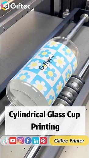 Perfect! Direct Print your own bottles 360 degrees with a UV printer #bottleprinting #short