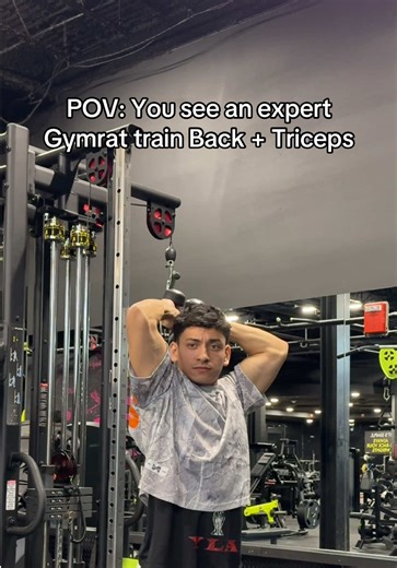 Back Triceps Workout 🦾 Follow me for more fitness tips & workouts 🙌 #gym #fittok #gymtok #workout #viral