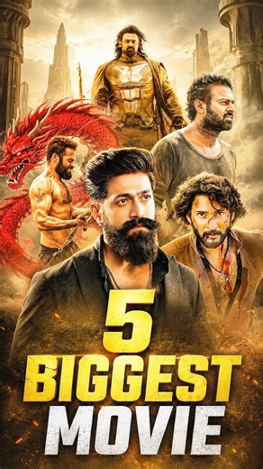 🔥 Biggest Upcoming Pan-India Movies | Dragon | Varanasi | Salaar 2 | Kalki 2 #toxic #rock #prabhas