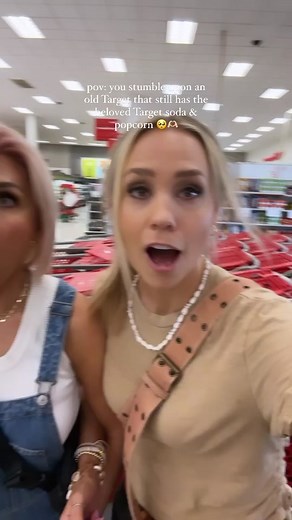 Comment YES if you're a 90s kid and totally get this! 🎯🫶🏻 No joke- some of my best childhood memories are walking around Target with my mom- Icee & Popcorn in hand.🍿🥤 @daisy_burtis @hellojennawood @best.of.target #Target #Targetrun #TargettMom #Mom #MomHumor #Momhumor #NinetiesKid #NinetiesMom #Life #TargettBesties #90s #90smom #90skid #90skids