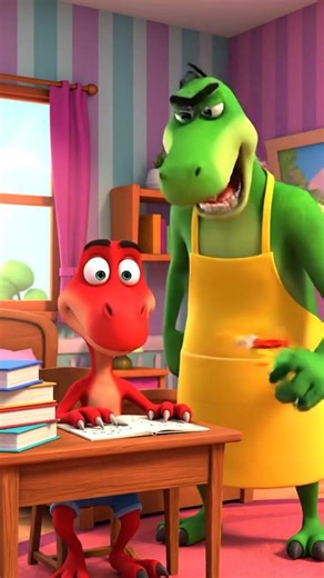 Roly rips up his math test/grounded/forced to do his homework