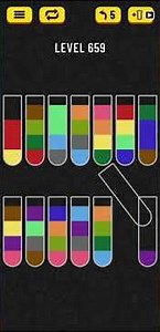 Water Sort Puzzle - level 659